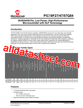 PIC18F57Q84T-I/PT型号图片