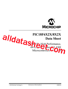 PIC18F6525-IPTSQTP型号图片