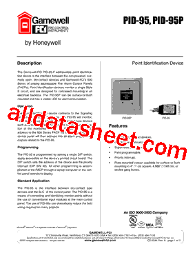 PID-95P型号图片