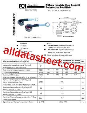 PIFR3502P型号图片