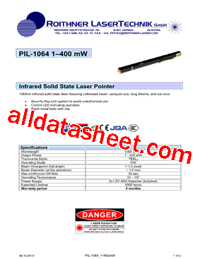 PIL-1064型号图片