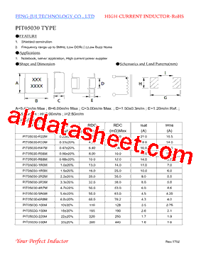 PIT05030-220M型号图片