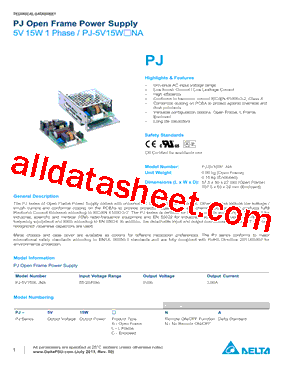 PJ-5V15WBNA型号图片