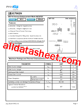 PJC7002H型号图片