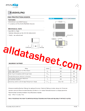 PJSD05LFN2型号图片