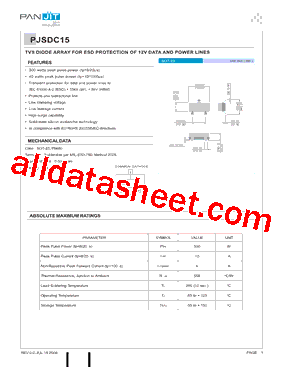 PJSDC15型号图片