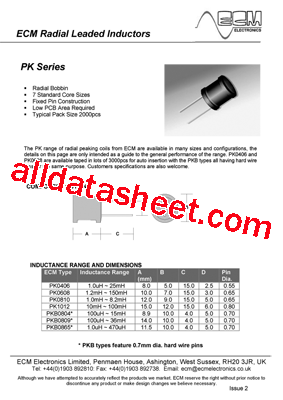 PKB0804-103型号图片