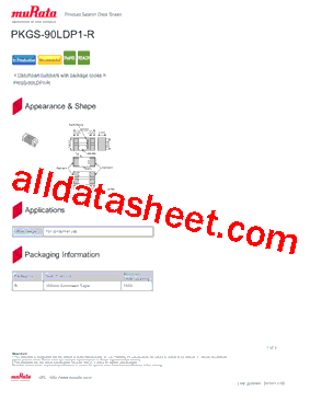 PKGS-90LDP1-R型号图片