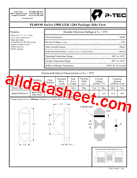 PL00190-WCG10型号图片