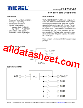 PL123E-05SI-R型号图片