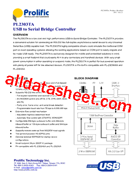 PL2303TA型号图片