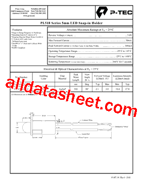 PL518-1Y01-2型号图片