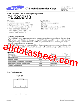 PL5209M3型号图片