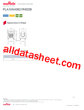 PLA10AH3821R4D2B型号图片