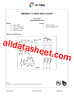 PLBT5050-WCB12型号图片