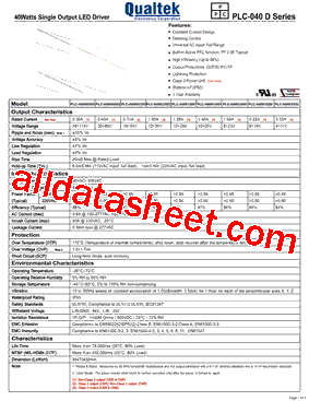 PLC-040S070D型号图片