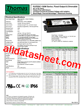 PLEDDC120W-049型号图片