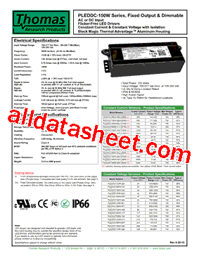 PLEDDC150W-024型号图片