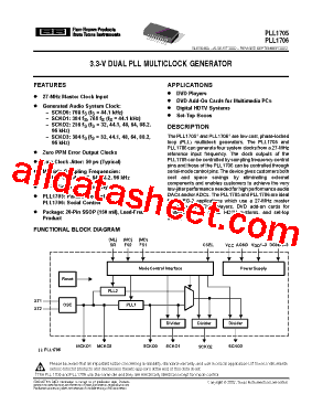 PLL1705DBQ型号图片