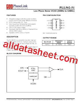 PLL502-51SCL-R型号图片