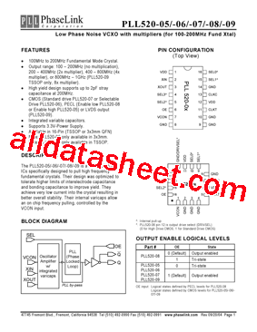 PLL520-07型号图片