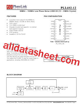 PLL602-12OC-R型号图片