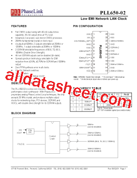 PLL650-02XM型号图片