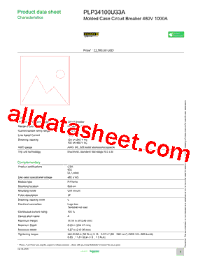 PLP34100U33A型号图片