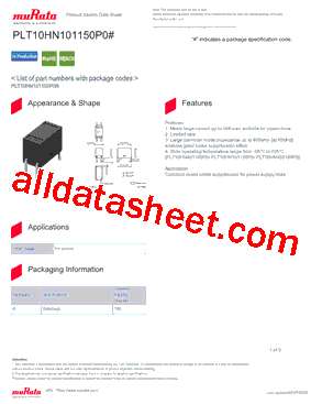 PLT10HN101150P0B型号图片