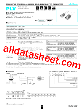 PLV1H330MCL1型号图片