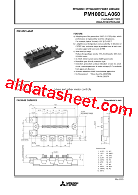 PM100CLA060型号图片