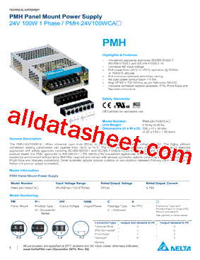 PMH-24V100WCAX型号图片