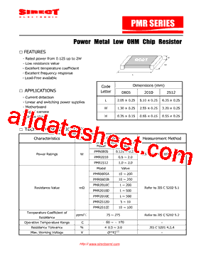 PMR2010-C-R005-B-3-A型号图片