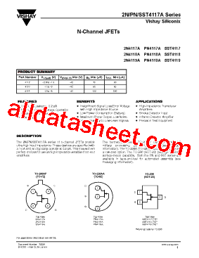 PN4118A型号图片