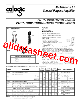 PN4119型号图片