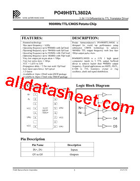 PO49HSTL3802AQR型号图片