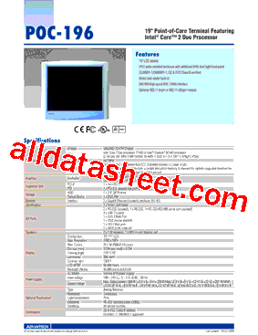 POC-196-D1A-ATE型号图片