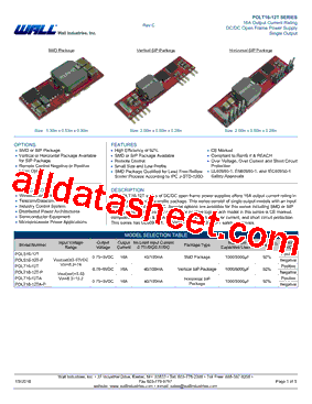 POLT16-12TA-P型号图片