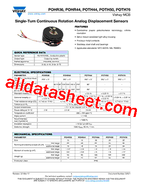 POTH442103C350型号图片