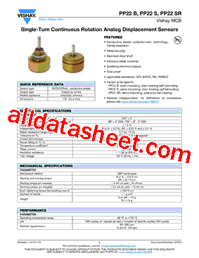 PP22BS103B340B型号图片