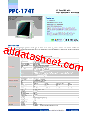 PPC-174T型号图片