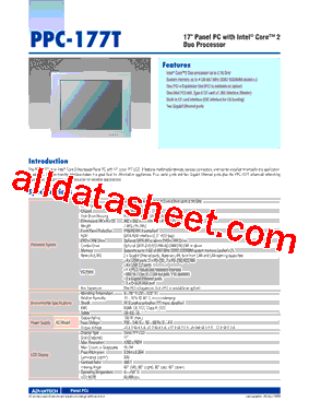 PPC-175RACK-MT型号图片