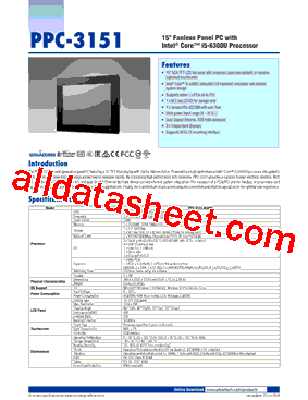 PPC-3151型号图片