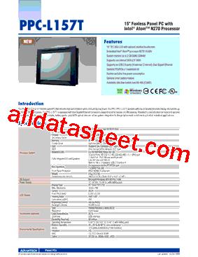 PPC-L157T-RXPE0E型号图片