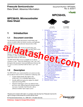 PPC5643LFF0VLQ1型号图片