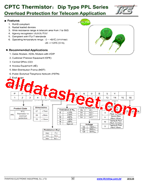 PPL07100KA0B5型号图片