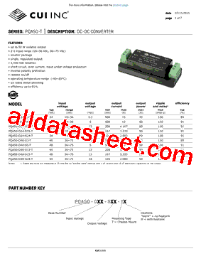 PQA50-D48-S12-T型号图片