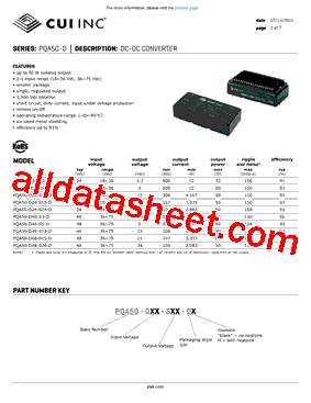 PQA50-D48-S24-D型号图片