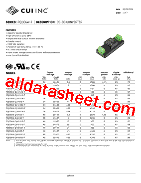 PQDE6W-Q24-S24-T型号图片