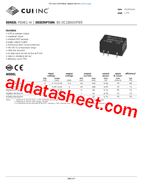 PQME1-S5-S12-M型号图片